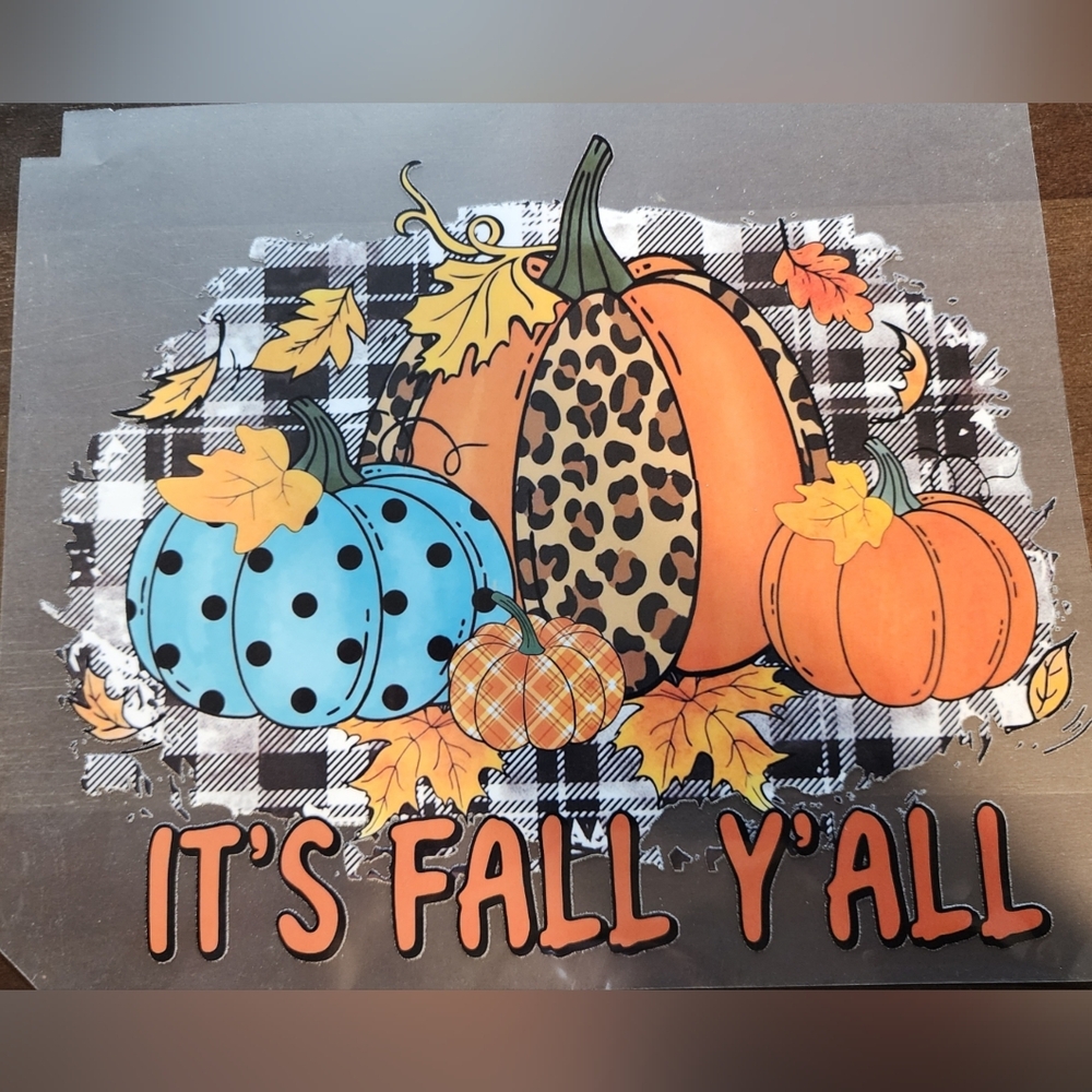 Plaid and Pumpkin Fall Graphic Tee